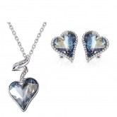 Комплект Бижута  MAGIC  LOVE,кристали на Swarovski