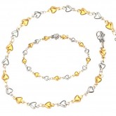 Ланец и гривна от стомана  ОБИЧ , mix